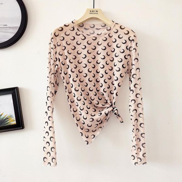women's t-shirt ba 2021 crescent moon embroidery hollow out mesh fabric round neck long sleeves women shirt summer highstreet tees, White
women's t-shirt ba 2021 crescent moon embroidery hollow out mesh fabric round neck long sleeves women shirt summer highstreet tees, White