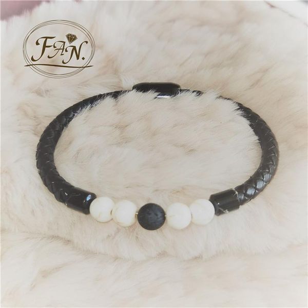 trendy cool stainless steel magnet buckle microfiber leather volcanic stone beaded bracelet jewelry nice gift for men charm bracelets, Golden;silver
trendy cool stainless steel magnet buckle microfiber leather volcanic stone beaded bracelet jewelry nice gift for men charm bracelets, Golden;silver