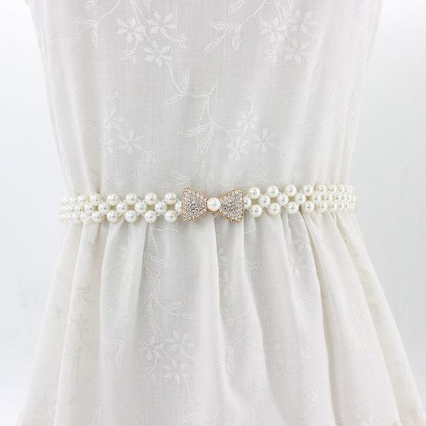 belts 1pc elegant women pearl belt waist elastic buckle chain female girls dress crystal strap, Black;brown
belts 1pc elegant women pearl belt waist elastic buckle chain female girls dress crystal strap, Black;brown