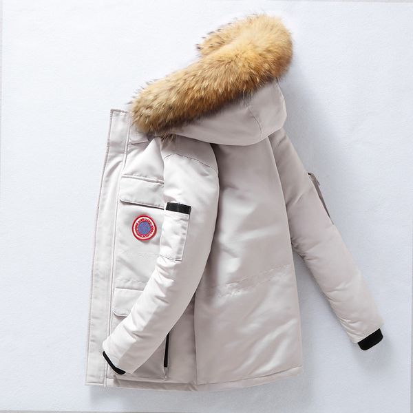 winter men white duck down jas parka winddicht fur hooded collar thicken casual man waterproof jackets mate m-4xl, Black
winter men white duck down jas parka winddicht fur hooded collar thicken casual man waterproof jackets mate m-4xl, Black