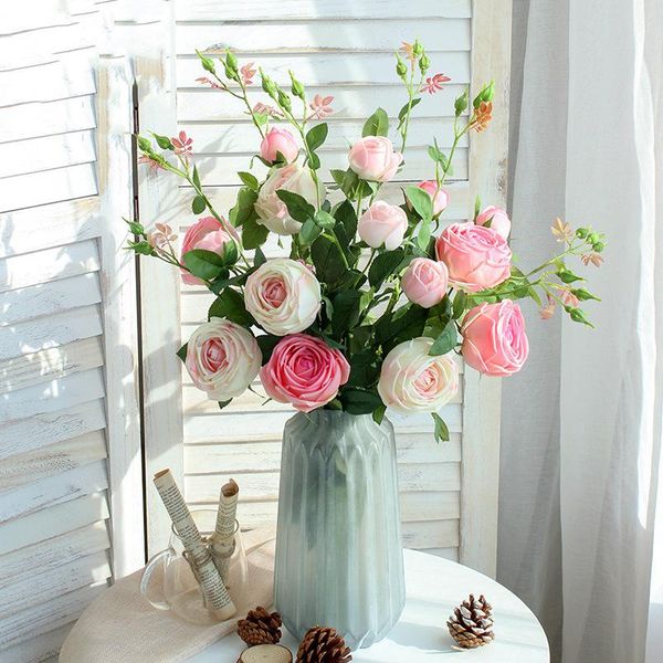 branch 2 flowers buds long european artificial flower home silk roses wedding decorative party decor diy & wreaths
branch 2 flowers buds long european artificial flower home silk roses wedding decorative party decor diy & wreaths