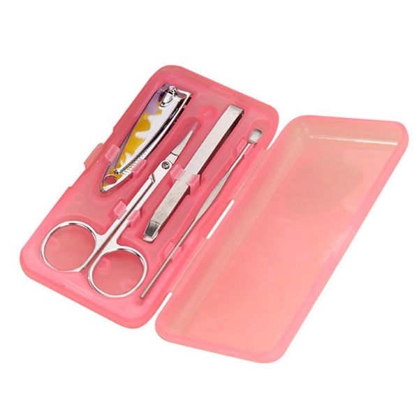 nail art kits stainless steel portable 4pcs clipper tools scissors tweezer knife ear pick professional manicure tool sets
nail art kits stainless steel portable 4pcs clipper tools scissors tweezer knife ear pick professional manicure tool sets