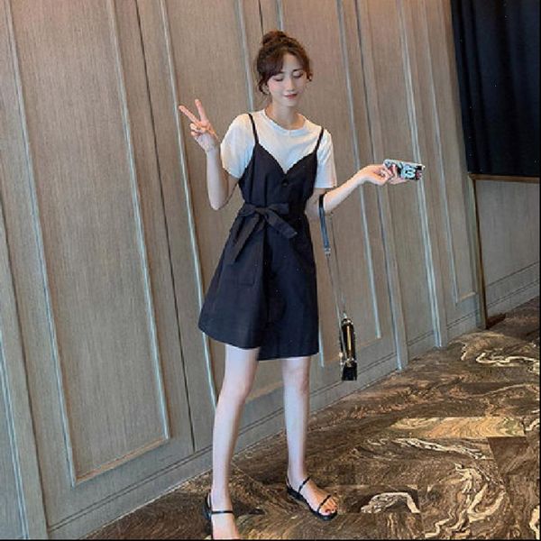 womens tracksuits two piece set women white dress spagetti strap suit summer short sleeve tshirt button bow belt dresses, Gray
womens tracksuits two piece set women white dress spagetti strap suit summer short sleeve tshirt button bow belt dresses, Gray