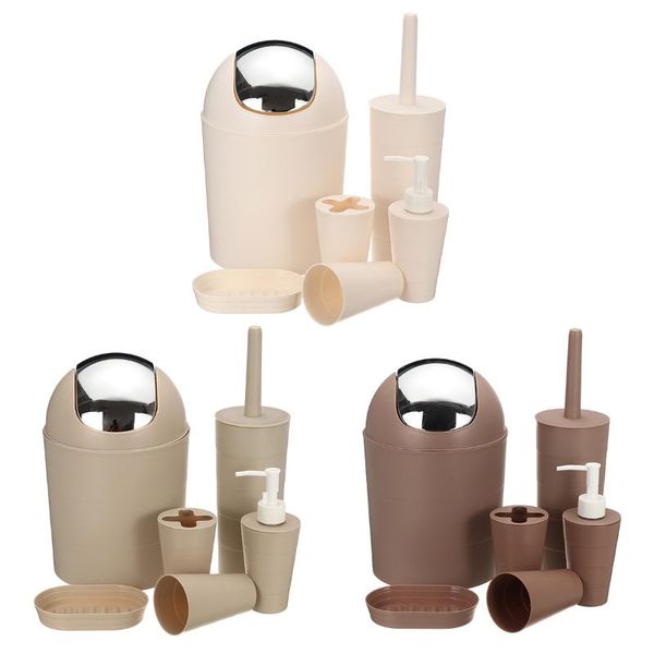 bath accessory set 6 in 1 bathroom sets toothbrush holder soap dish toilet brush trash can mouthwash cup hand sanitizer bottlt
bath accessory set 6 in 1 bathroom sets toothbrush holder soap dish toilet brush trash can mouthwash cup hand sanitizer bottlt