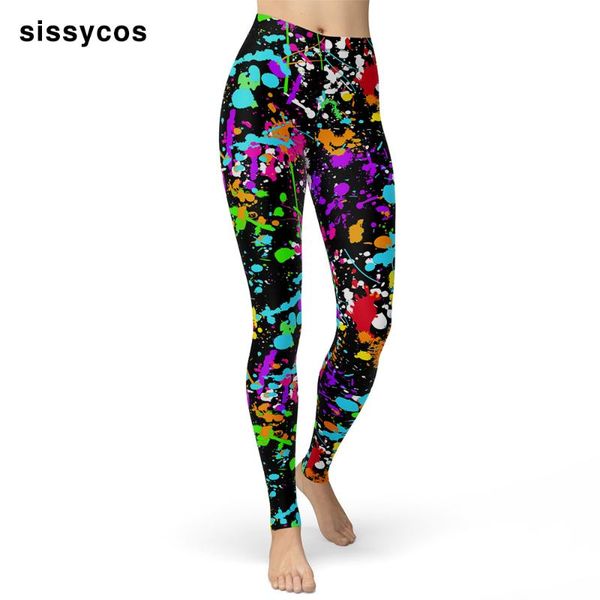 sissycos 2021 women splash tie dye printed leggings spring ink dots pattern stretch push up pants high waist ultra soft trousers women', Black
sissycos 2021 women splash tie dye printed leggings spring ink dots pattern stretch push up pants high waist ultra soft trousers women', Black