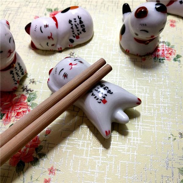 decorative objects & figurines 1pcs japanese home kitchen el decorationscartoon chopsticks rest lucky cat holder ceramic racks
decorative objects & figurines 1pcs japanese home kitchen el decorationscartoon chopsticks rest lucky cat holder ceramic racks