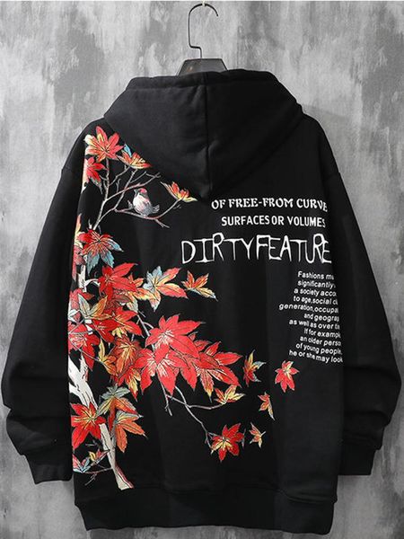 men's hoodies & sweatshirts hip hop hoodie streetwear hooded plus size punk pattern spring and autumn trend harajuku, japan, Black
men's hoodies & sweatshirts hip hop hoodie streetwear hooded plus size punk pattern spring and autumn trend harajuku, japan, Black