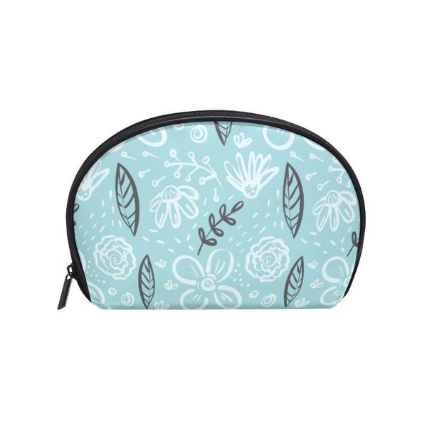 fengju multifuncition shell cosmetic bag purse half moon hanging travel toiletry pouch for girls woman doodle floral bags & cases
fengju multifuncition shell cosmetic bag purse half moon hanging travel toiletry pouch for girls woman doodle floral bags & cases