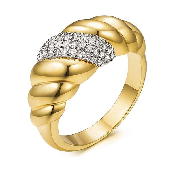 wedding rings crescent shape twisted pattern dome ring stacking with crystal inlay for women's jewelry simple style size 5-12, Slivery;golden
wedding rings crescent shape twisted pattern dome ring stacking with crystal inlay for women's jewelry simple style size 5-12, Slivery;golden