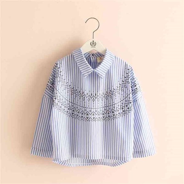 spring attumn arrival 3 4 years 110cm children kids clothing blue color baby striped loose blouses shirt for girls 210625, White;black
spring attumn arrival 3 4 years 110cm children kids clothing blue color baby striped loose blouses shirt for girls 210625, White;black