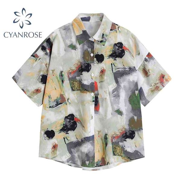 womens harajuku japanese style blouses or short sleeve cardigan high street fashion painted shirts baggy tide blusas mujer 210430, White
womens harajuku japanese style blouses or short sleeve cardigan high street fashion painted shirts baggy tide blusas mujer 210430, White