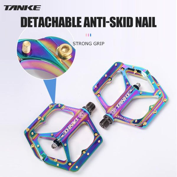 bike pedals tanke bicycle tp-50 ultralight aluminum alloy colorful sealed bearing foot pedal mtb road parts cycling nylon
bike pedals tanke bicycle tp-50 ultralight aluminum alloy colorful sealed bearing foot pedal mtb road parts cycling nylon