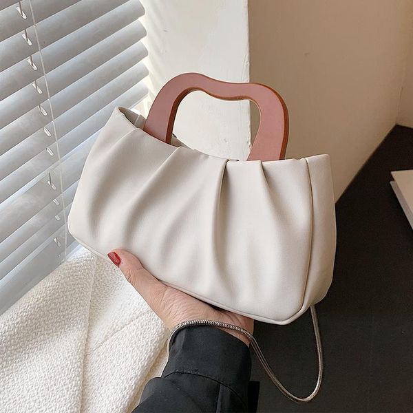 shoulder bags 2021 pleated small tote bag summer high-quality pu leather women's designer handbag chain messenger purses
shoulder bags 2021 pleated small tote bag summer high-quality pu leather women's designer handbag chain messenger purses