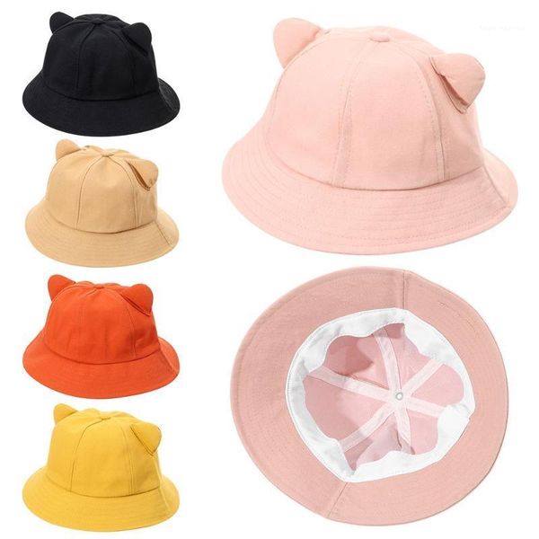 caps & hats 1pc cotton cute cartoon cat ear bucket hat fisherman sun cap for women kids outdoor travel1, Yellow
caps & hats 1pc cotton cute cartoon cat ear bucket hat fisherman sun cap for women kids outdoor travel1, Yellow