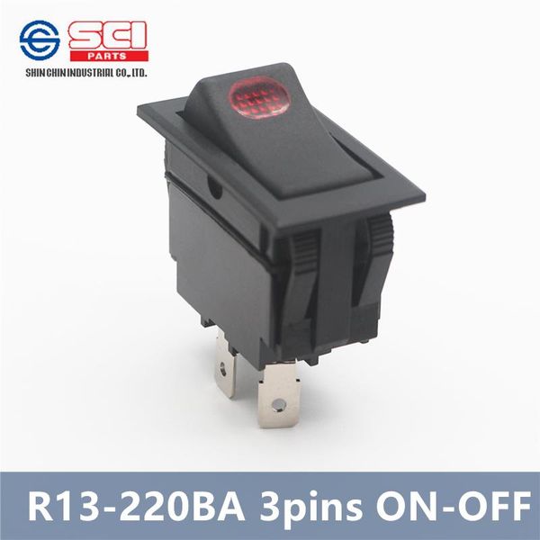 smart home control taiwan sci r13-220 dc rocker switch/lawn mower switch/on-off 3pins spst with lighter/12v 20a 24v 10a dc/power switch
smart home control taiwan sci r13-220 dc rocker switch/lawn mower switch/on-off 3pins spst with lighter/12v 20a 24v 10a dc/power switch