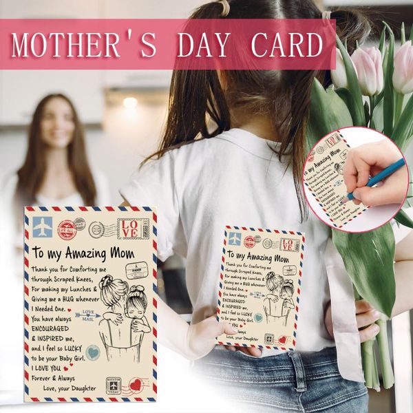 1pcs mother's day card home festival can be written alec carving blessing decoration scrapbook greeting gift wrap
1pcs mother's day card home festival can be written alec carving blessing decoration scrapbook greeting gift wrap