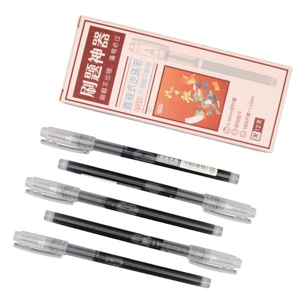 0.38mm writing points quick dry gel pens black ink refills for school students exam office accessories stationery supplies
0.38mm writing points quick dry gel pens black ink refills for school students exam office accessories stationery supplies