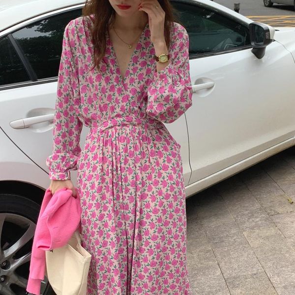casual dresses mid-length dress women korean chic spring gentle sweet v-neck flower lace-up high waist long sleeve female, Black;gray
casual dresses mid-length dress women korean chic spring gentle sweet v-neck flower lace-up high waist long sleeve female, Black;gray
