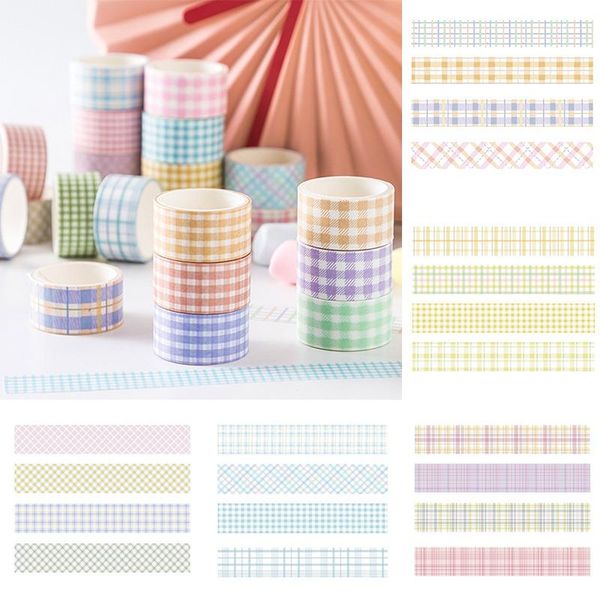 4rolls/set washi tape stickers scrapbooking adhesive masking craft supplies diy decorative gift wrap
4rolls/set washi tape stickers scrapbooking adhesive masking craft supplies diy decorative gift wrap