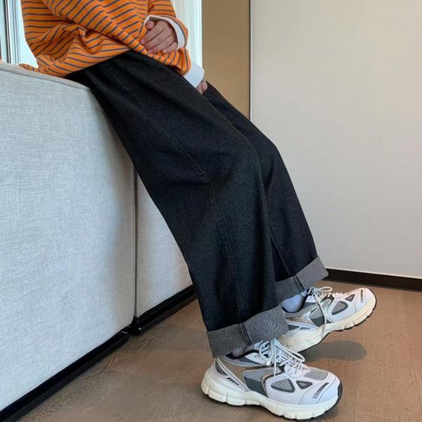 men's jeans blue black baggy men fashion retro wide-leg streetwear loose hip-hop straight denim trousers mens pants s-2xl
men's jeans blue black baggy men fashion retro wide-leg streetwear loose hip-hop straight denim trousers mens pants s-2xl