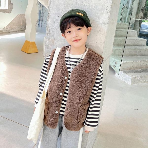 waistcoat boys fur vest winter thicken kids outerwear children cotton jackets for boy, Camo
waistcoat boys fur vest winter thicken kids outerwear children cotton jackets for boy, Camo