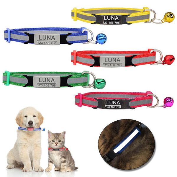 cat collars & leads nylon collar reflective custom personalized id engraving small dog cute adjustable for puppy kittens necklace
cat collars & leads nylon collar reflective custom personalized id engraving small dog cute adjustable for puppy kittens necklace