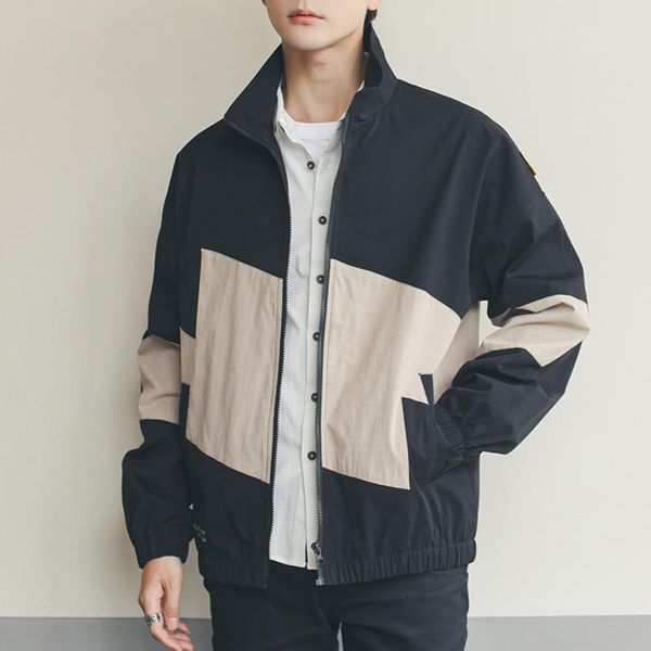 men's jackets 2021 autumn patchwork casual jacket men streetwear harajuku zipper cardigan coats male black white windbreaker, Black;brown
men's jackets 2021 autumn patchwork casual jacket men streetwear harajuku zipper cardigan coats male black white windbreaker, Black;brown