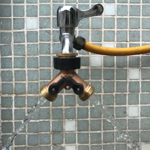 solid brass body backyard 2 way y valve garden hose connector splitter adapter with comfort grip irrigation pipe watering equipments
solid brass body backyard 2 way y valve garden hose connector splitter adapter with comfort grip irrigation pipe watering equipments