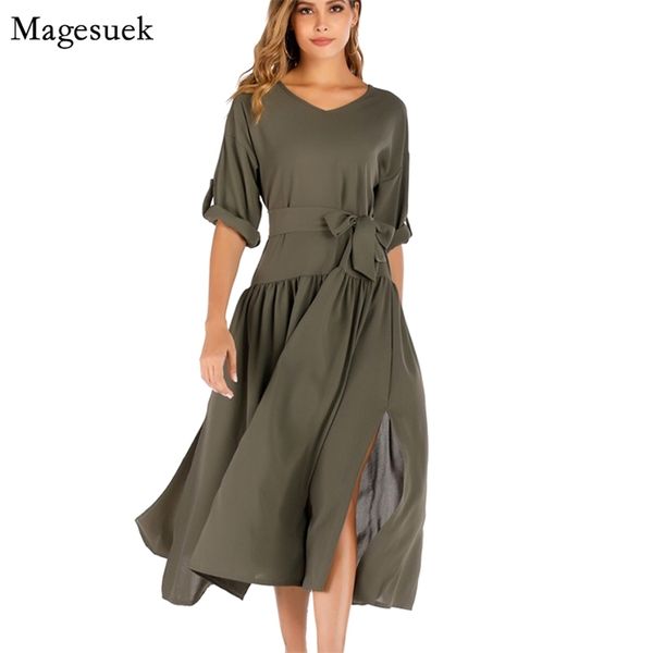 autumn v-neck maxi dresses for women long sleeve bodycon elegant loose party with belt vestidos 11964 210512, Black;gray
autumn v-neck maxi dresses for women long sleeve bodycon elegant loose party with belt vestidos 11964 210512, Black;gray