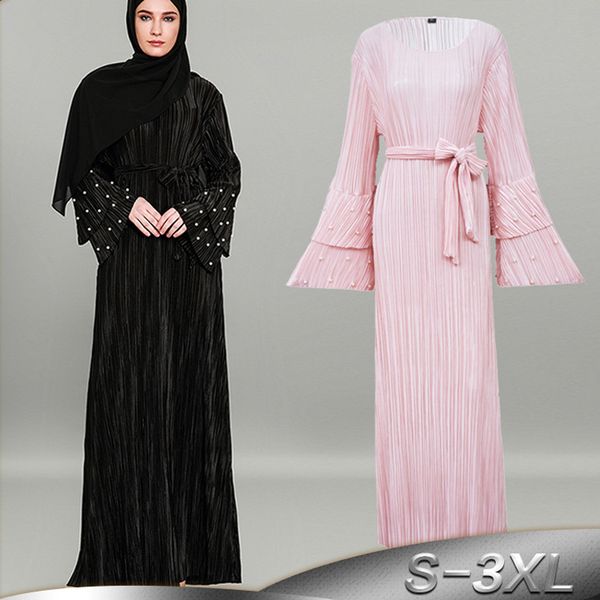 plus size vestido longo 2021 autumn winter abaya dubai muslim dresses for women long pleated beading bodycon maxi dress robe, Red
plus size vestido longo 2021 autumn winter abaya dubai muslim dresses for women long pleated beading bodycon maxi dress robe, Red