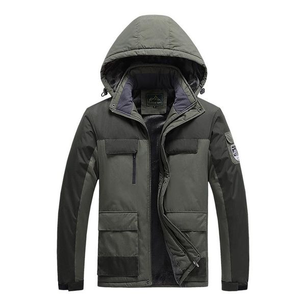men's down & parkas plus size 8xl 9xl men winter jacket thick warm fur fleece male waterproof jackets coat hooded windproof windbreaker, Black
men's down & parkas plus size 8xl 9xl men winter jacket thick warm fur fleece male waterproof jackets coat hooded windproof windbreaker, Black