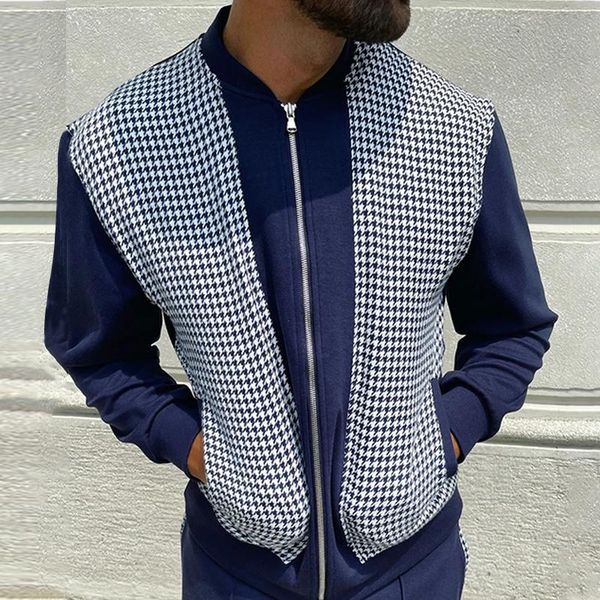 men's hoodies & sweatshirts fashion patchwork plaid printed cardigan men 2021 spring autumn long sleeve zip-up sweatshirt casual mens s, Black
men's hoodies & sweatshirts fashion patchwork plaid printed cardigan men 2021 spring autumn long sleeve zip-up sweatshirt casual mens s, Black