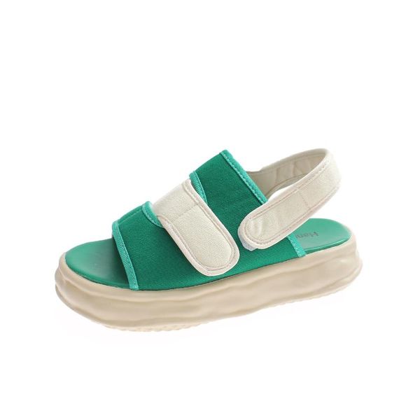 sandals 2021 summer woman adjustable hook loop beach shoes women fashion round toe green house sandal female platform shoe, Black
sandals 2021 summer woman adjustable hook loop beach shoes women fashion round toe green house sandal female platform shoe, Black
