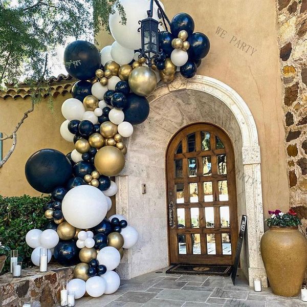 party decoration 111pcs matte navy blue balloon arch garland chrome gold ballons for baby shower wedding birthday christmas decor globos
party decoration 111pcs matte navy blue balloon arch garland chrome gold ballons for baby shower wedding birthday christmas decor globos