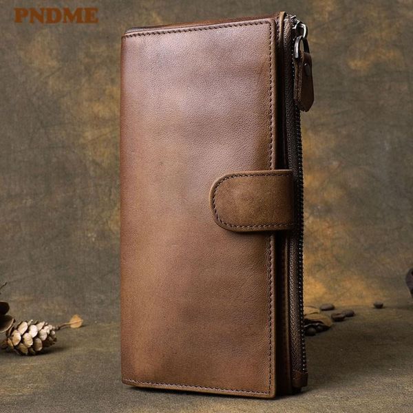 wallets vintage genuine leather men's multi-function long wallet simple natural cowhide large capacity multi-card women's phone pu, Red;black
wallets vintage genuine leather men's multi-function long wallet simple natural cowhide large capacity multi-card women's phone pu, Red;black