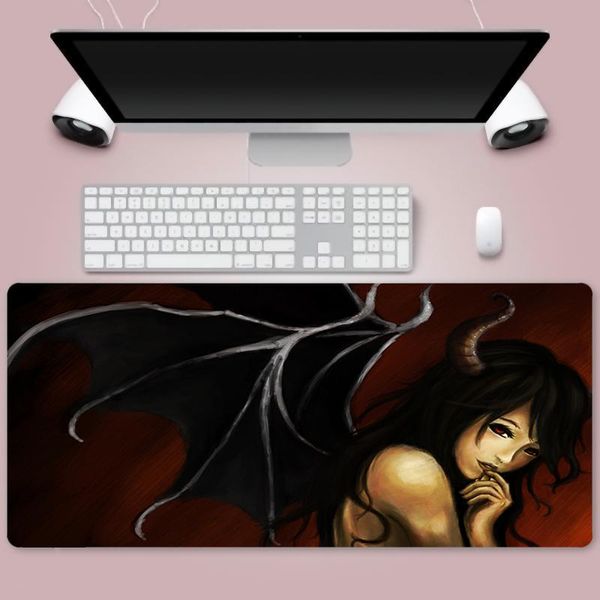 mouse pads & wrist rests demon girl pad large game mat lapgaming mousepad anti-slip rubber fashion office desk computer mice
mouse pads & wrist rests demon girl pad large game mat lapgaming mousepad anti-slip rubber fashion office desk computer mice