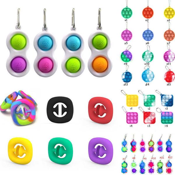 finger toys keychain push bubble fidget toy poppers squeeze rainbow tie dye grab snap hand hands strength grip multicolor
finger toys keychain push bubble fidget toy poppers squeeze rainbow tie dye grab snap hand hands strength grip multicolor