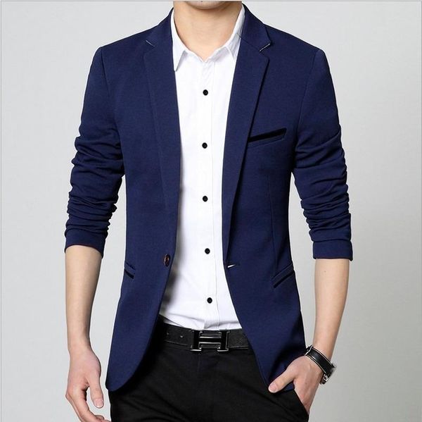 men's suits & blazers men blazer slim fit 2021 spring autumn suit korean youth plus size jacket business trend, White;black
men's suits & blazers men blazer slim fit 2021 spring autumn suit korean youth plus size jacket business trend, White;black