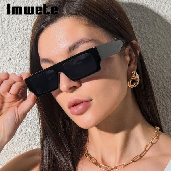 sunglasses imwete men's vintage brand designer rectangle classic square sun glasses for women black pink eyewear ladies uv400, White;black
sunglasses imwete men's vintage brand designer rectangle classic square sun glasses for women black pink eyewear ladies uv400, White;black