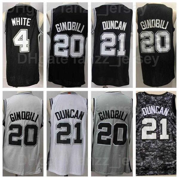 men basketball tim duncan jersey 21 manu ginobili 20 derrick white 4 embroidery and sewing team black grey camo color breathable shirt for s, Black;red
men basketball tim duncan jersey 21 manu ginobili 20 derrick white 4 embroidery and sewing team black grey camo color breathable shirt for s, Black;red