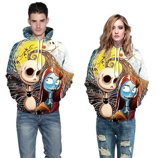 7 halloween zombie bride flower women casual sweater fall/winter sweater couple loose baseball uniform, Black
7 halloween zombie bride flower women casual sweater fall/winter sweater couple loose baseball uniform, Black