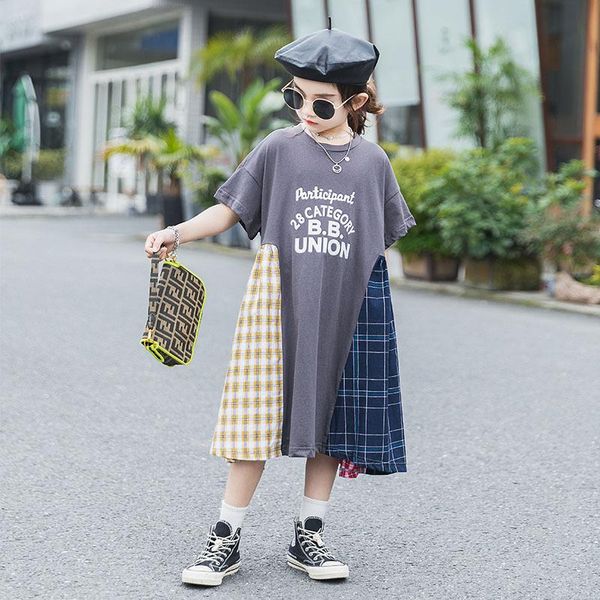 summer mother and daughter clothes letter short sleeve stitching o-neck relaxed princess dress girl fashion girls girl's dresses, Red;yellow
summer mother and daughter clothes letter short sleeve stitching o-neck relaxed princess dress girl fashion girls girl's dresses, Red;yellow
