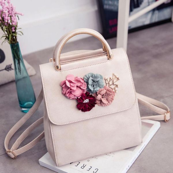 outdoor bags pu leather women backpack female style trend three-dimensional flower shoulder bag women's backpack(beige)
outdoor bags pu leather women backpack female style trend three-dimensional flower shoulder bag women's backpack(beige)