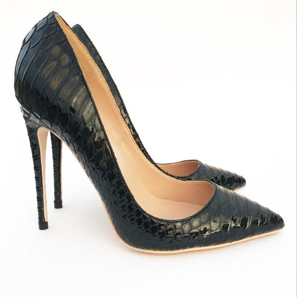 europe and the united states 2021 black snake skin high heel shoes thin sharp 10cm shallow mouth leather female large s dress
europe and the united states 2021 black snake skin high heel shoes thin sharp 10cm shallow mouth leather female large s dress