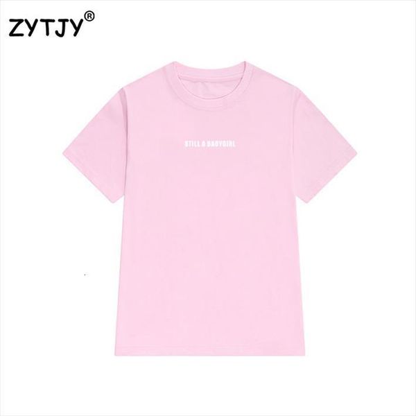 still a babygirl and women mens t shirts cotton funny lady yong girl street tee z 1020, White;black
still a babygirl and women mens t shirts cotton funny lady yong girl street tee z 1020, White;black