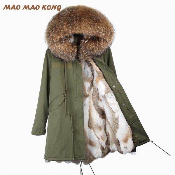 women's trench coats 2021 fashion woman parkas long winter jacket luxurious raccoon fur collar hooded coat with thick real rex liner, Tan;black
women's trench coats 2021 fashion woman parkas long winter jacket luxurious raccoon fur collar hooded coat with thick real rex liner, Tan;black
