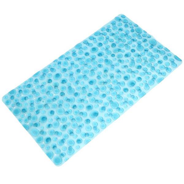 1pc simple bath mat anti-skid floor bathroom shower pad (blue) mats 
1pc simple bath mat anti-skid floor bathroom shower pad (blue) mats