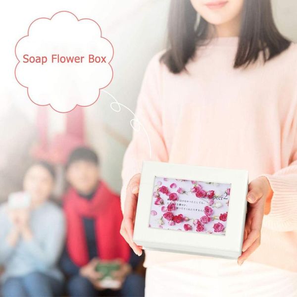 Soap Rose Flower Box Romantic Valentine Wedding Handmade Gift With Po Frame Amazing Joy And Pink Girl Two Choices Party Favor
Soap Rose Flower Box Romantic Valentine Wedding Handmade Gift With Po Frame Amazing Joy And Pink Girl Two Choices Party Favor