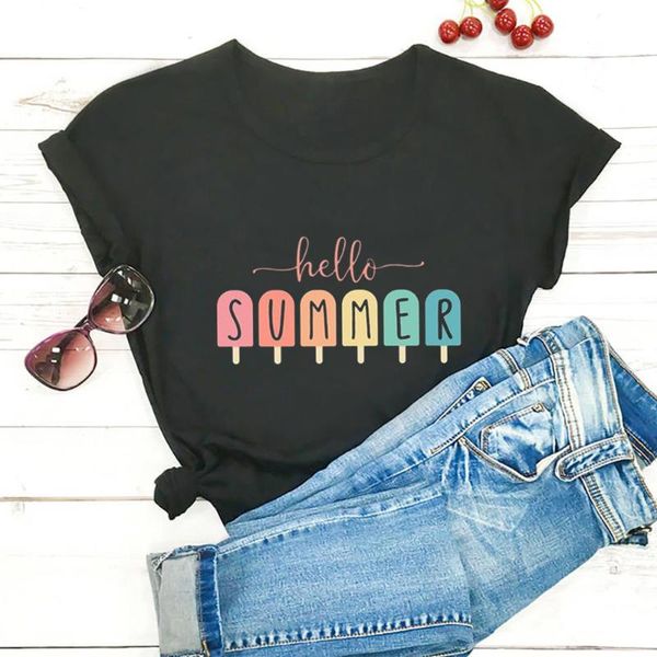 women's t-shirt hello summer letter printed women casual short sleeve hipster graphic t shirt white leisure camisas mujer
women's t-shirt hello summer letter printed women casual short sleeve hipster graphic t shirt white leisure camisas mujer