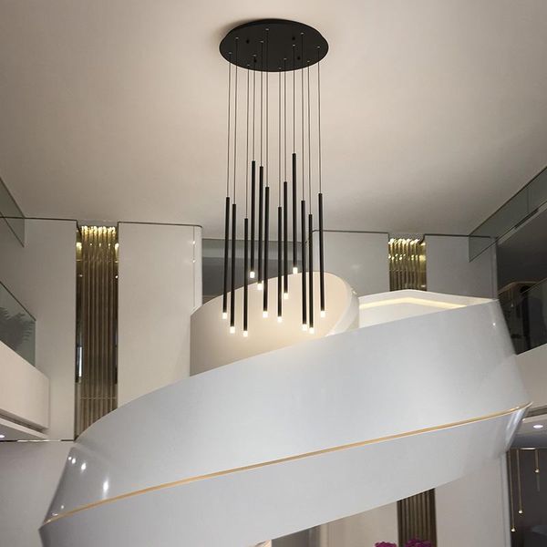chandeliers nordic modern minimalist floor black gold led for villa stairs, el lobby lighting decoration
chandeliers nordic modern minimalist floor black gold led for villa stairs, el lobby lighting decoration